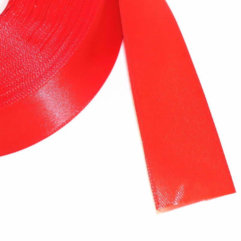 SWTOOL 1" Single Face Satin Ribbon 50 Yards Roll for Wedding Details, Sewing Projects, Gift Wrapping, Invitation Embellishments and Crafting Projects Etc (Red) - Image 3